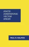 Finite-Dimensional Vector Spaces cover