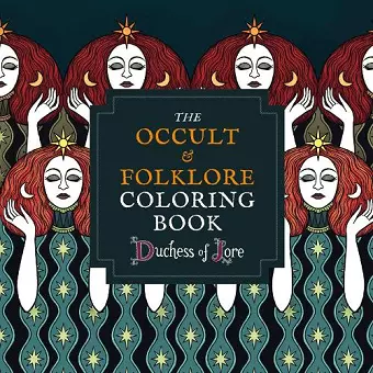 The Occult & Folklore Coloring Book cover