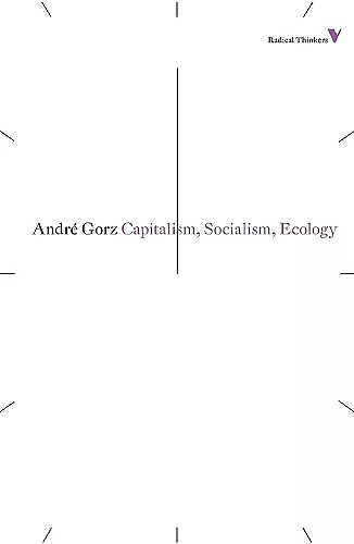 Capitalism, Socialism, Ecology cover