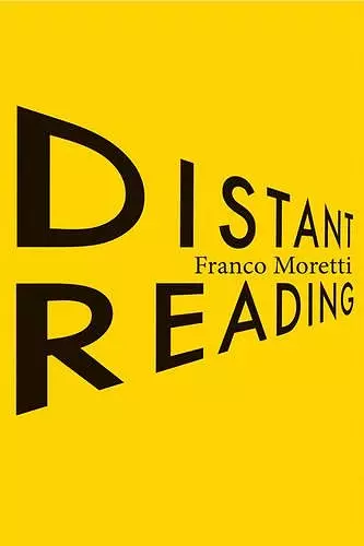 Distant Reading cover