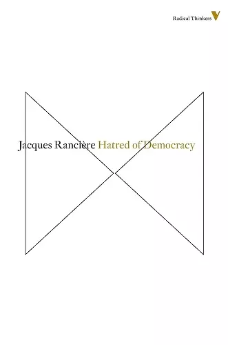 Hatred of Democracy cover