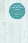 Birth of the Academic Article cover