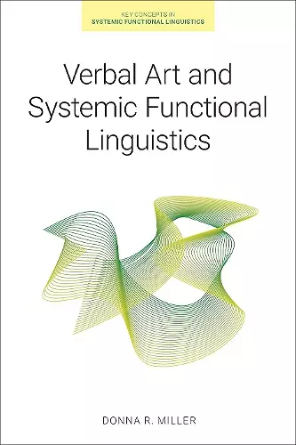 Verbal Art and Systemic Functional Linguistics cover