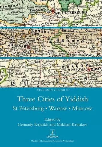 Three Cities of Yiddish cover