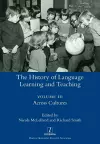 The History of Language Learning and Teaching III cover