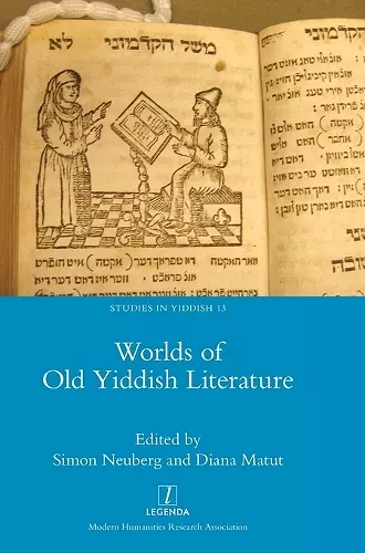 Worlds of Old Yiddish Literature cover