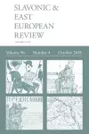 Slavonic & East European Review (96 cover