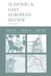 Slavonic & East European Review (97 cover