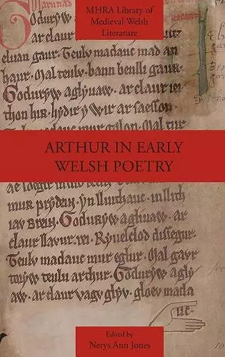 Arthur in Early Welsh Poetry cover