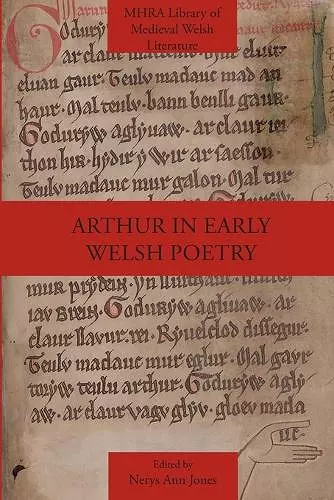 Arthur in Early Welsh Poetry cover