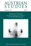 Austrian Studies Vol. 29 cover
