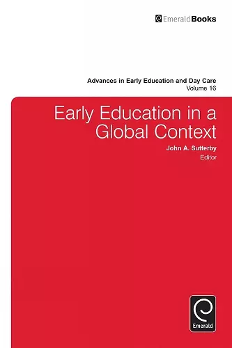 Early Education in a Global Context cover