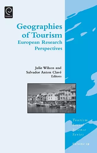 Geographies of Tourism cover