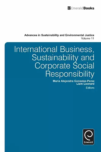 International Business, Sustainability and Corporate Social Responsibility cover
