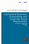 International Business, Sustainability and Corporate Social Responsibility cover