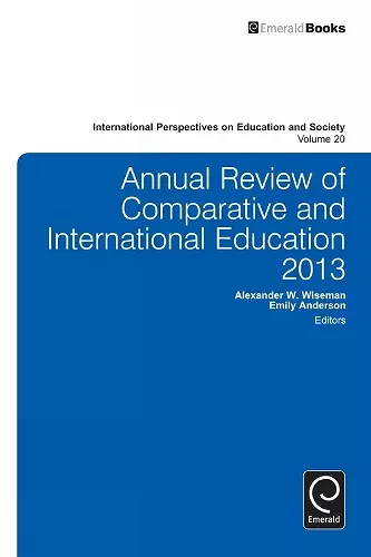 Annual Review of Comparative and International Education 2013 cover