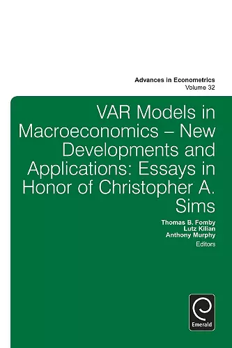 Var Models in Macroeconomics - New Developments and Applications cover