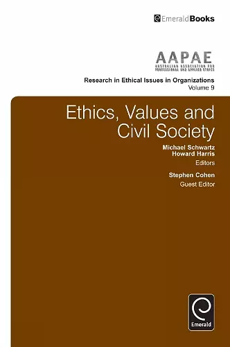 Ethics, Values and Civil Society cover