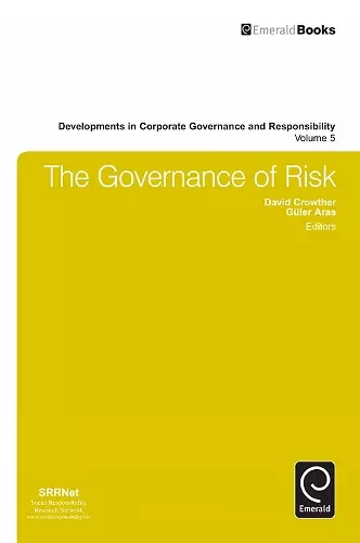 The Governance of Risk cover