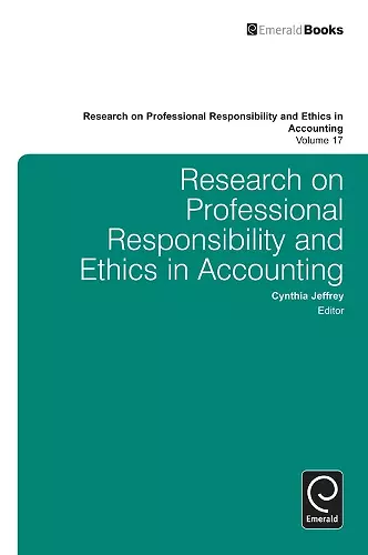 Research on Professional Responsibility and Ethics in Accounting cover