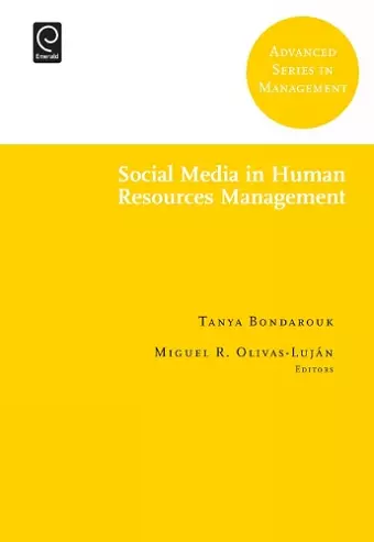 Social Media in Human Resources Management cover