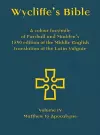 Wycliffe's Bible - A colour facsimile of Forshall and Madden's 1850 edition of the Middle English translation of the Latin Vulgate cover