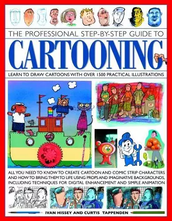 Cartooning, The Professional Step-by-Step Guide to cover