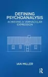 Defining Psychoanalysis cover