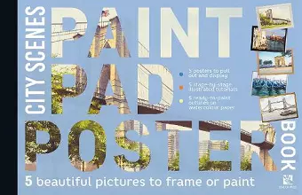 Paint Pad Poster Book: City Scenes cover