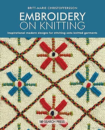 Embroidery on Knitting cover
