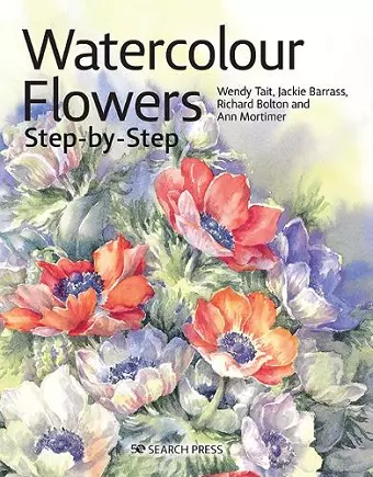 Watercolour Flowers Step-by-Step cover