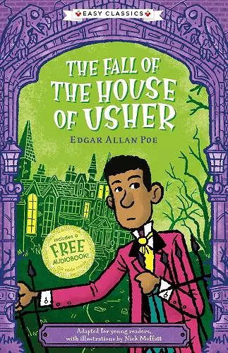 Creepy Classics: The Fall of the House of Usher (Easy Classics) cover