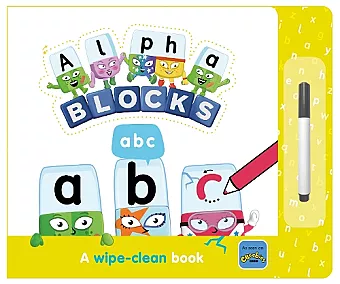 Alphablocks ABC: A Wipe-Clean Book cover