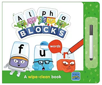 Alphablocks Words: A Wipe-Clean Book cover