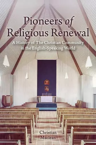 Pioneers of Religious Renewal cover