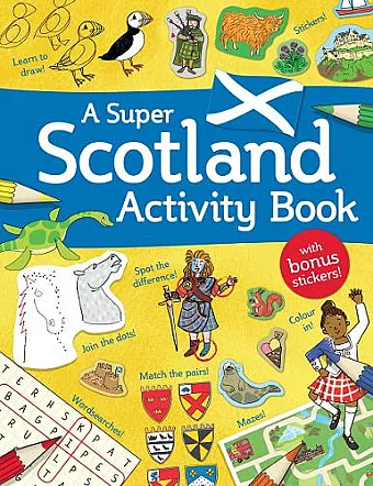A Super Scotland Activity Book cover