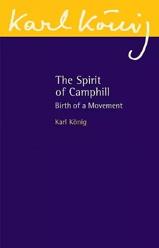 The Spirit of Camphill cover