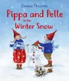 Pippa and Pelle in the Winter Snow cover