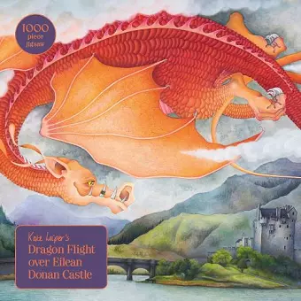 Dragon Flight over Eilean Donan Castle: 1000-piece jigsaw cover