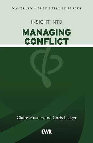 Insight into Managing Conflict cover