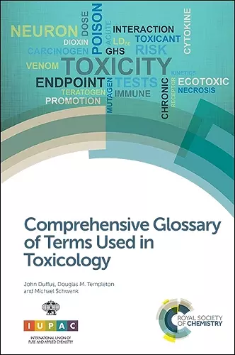 Comprehensive Glossary of Terms Used in Toxicology cover