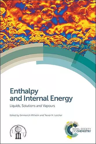 Enthalpy and Internal Energy cover