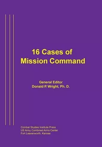 16 Cases of Mission Command cover