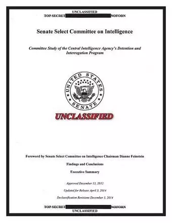 Report on the CIA Detention and Interrogation Program cover