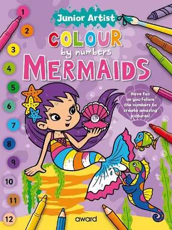 Junior Artist Colour By Numbers: Mermaids cover