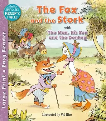 The Fox and the Stork & The Man, His Son & the Donkey cover