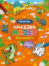 Puzzle Fun Amazing Mazes: Dinosaurs cover