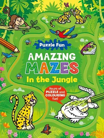Puzzle Fun Amazing Mazes: In the Jungle cover