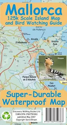 Mallorca Super Durable Map and Bird Watching Guide cover