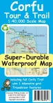 Corfu Tour & Trail Super-Durable Map cover